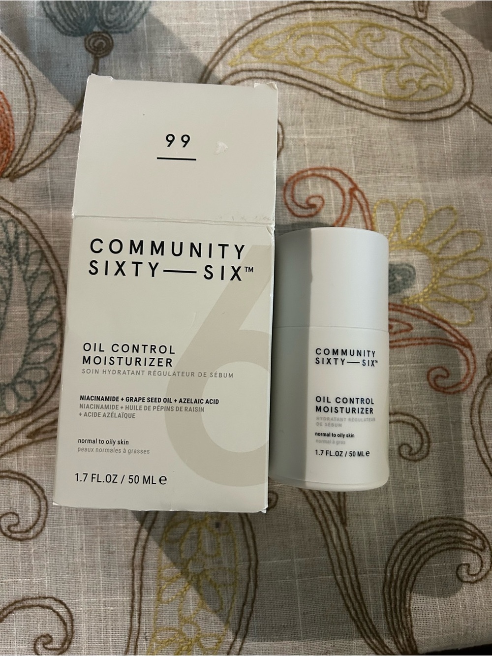 Community Sixty-Six Oil Control Moisturizer — White